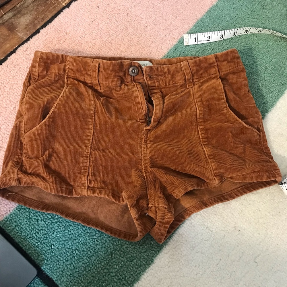 Corduroy Forever 21 shorts